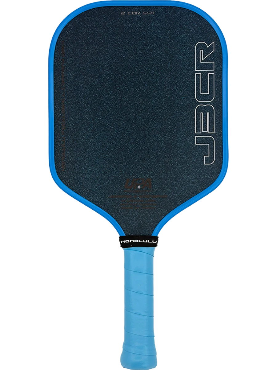 Honolulu Pickleball J3CR Blue Grit 16mm Widebody